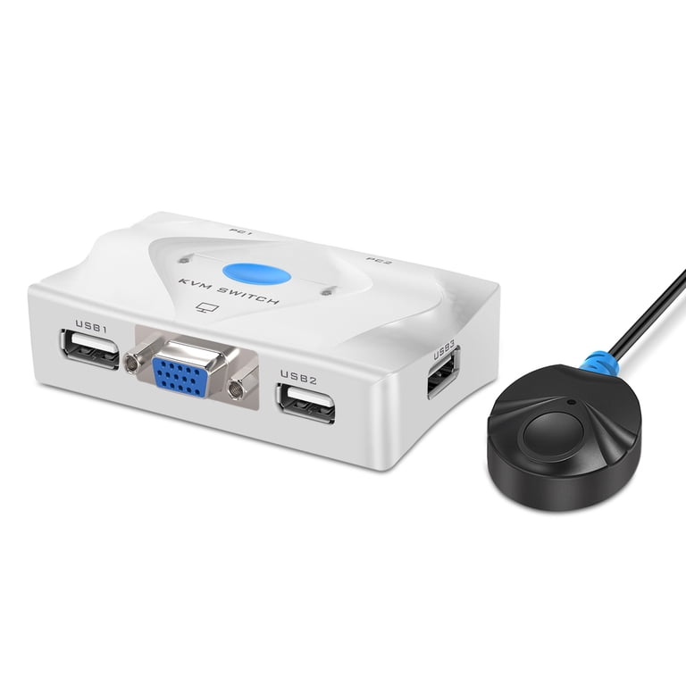 USB 3.0 Sharing Switch IDsonix USB 3.0 Switch - 2 Computer 1 Device ...