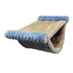 thumbnail image 1 of Hamaca colgante para animales pequeños, cama suave y cálida de doble capa, jaula para mascotas pequeña, hamaca para ardilla, hámster, hámster dorado S azul, 1 of 5
