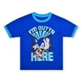 thumbnail image 2 of Sonic The Hedgehog Short Sleeve T-Shirt and Shorts (Boys), 4 Piece Set, Sizes 4-7, 2 of 7