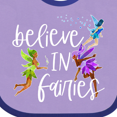 thumbnail image 4 of Inktastic Believe in Fairies Boys or Girls Baby Bib, 4 of 4