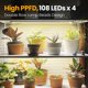 thumbnail image 3 of Mosthink Luces LED de Cultivo para Plantas 16" 6500K Espectro Completo Paquete de 4, 3 of 6