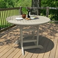 thumbnail image 6 of Highwood's 48" Round 5-pc Hamilton Dining Set - Counter Height, Outdoor, Eco-friendly, Synthetic Wood, 6 of 10