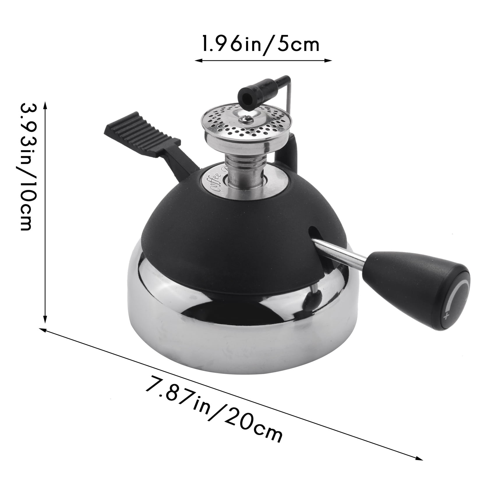 BlueFire Butane Mini Burner for Tabletop Coffee Siphon Syphon/w Furnace Stand and Assembly Rack Ceramic Windproof Torch Head Portable Cooking Stove