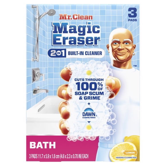 Cleaning Pad Mr. Clean Magic Eraser, antiarañazos, paquete de 3
