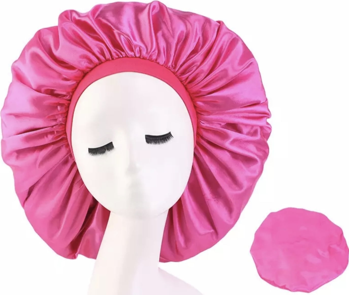 3 Piece Extra Large Satin Bonnets