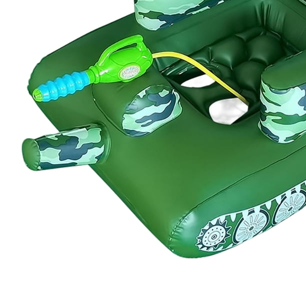 Extra Grande] Flotadores Inflables De Piscina Para Adultos, Flotador De Tumbona De Piscina Con Dos Portavasos Y Respaldo, Silla Flotante De Balsa De Piscina Para Piscina, Playa, Lago, Fiesta De Luau