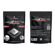 Meta Online Liquid Metal Thermal Paste 5 Gram Pack - 130 W/mK - Highest Thermal Conductivity - Made in USA - Great for ps5, CPU, Gpu - 5 Grams Eco Package - Ready to Apply