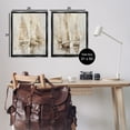 thumbnail image 4 of Stupell Industries Cottage Neutral Toned Sailboats Black 2pc Floating Frame Art Set, 25 x 31 each, by Nina Blue, 4 of 8