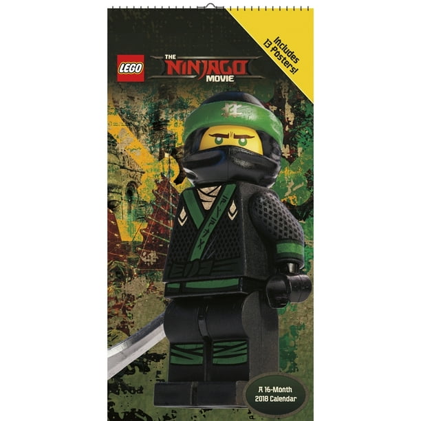 Lego Ninjago Movie Wall Calendar