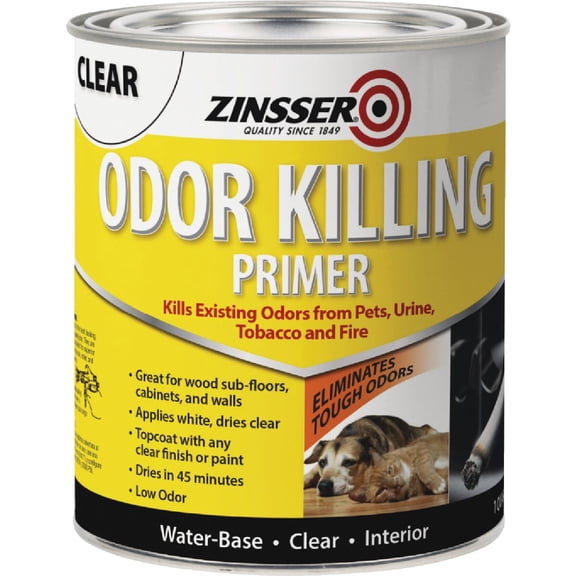 Zinsser 307648 Clear QT Odor Killing Paint Primer