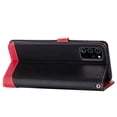 thumbnail image 5 of Allytech Flip Cover for Samsung Galaxy Note 20, PU Leather Folding Stand Shockproof Credit Cards Slots Drop Protection Wrist Strap Magnetic Closure Wallet Case for Galaxy Note 20, Black, 5 of 6
