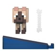 thumbnail image 4 of Minecraft Chestnut Wolf Action Figure & Accessory Set, 3.25-inch Scale Collectible Toy, 4 of 6