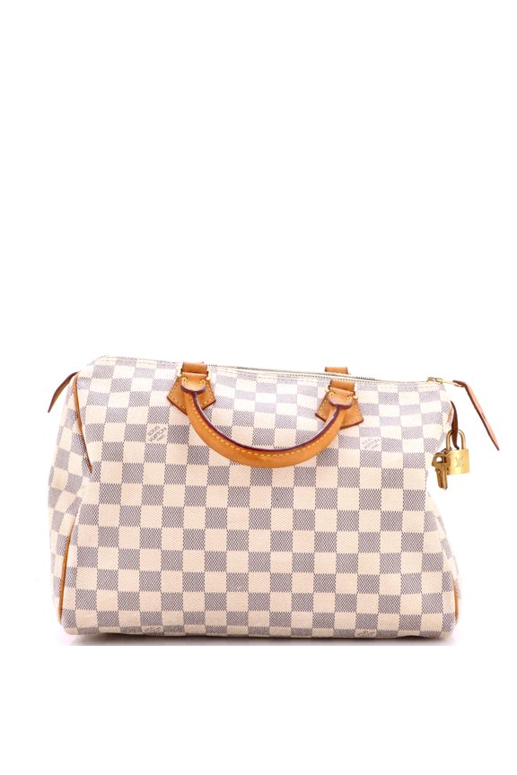 Pre-Owned Speedy Handbag Damier 30 By Rebag
