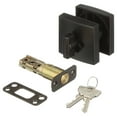 thumbnail image 3 of 380 SDB 11P SMT RCAL RCS CP 1-Cyl Square Deadbolt - Venetian Bronze, 3 of 8