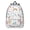 Unicorn and Star-2, variant on Unicorn and Wing Pink Pattern Backpack for School, Cute School Bag with Adjustable Shoulder Straps and Padded Back, 15.7"x11.8"x5.5"
