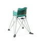 thumbnail image 2 of Bright Starts Pop 'N Dine Trona portátil, interior/exterior, bandeja sin BPA, fácil de plegar, unisex, verde azulado, 6 meses +, 2 of 5