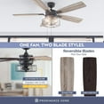 thumbnail image 2 of Prominence Home 51485-01 Ventilateur de Plafond Cypher, 52, Noir Mat, 2 of 4