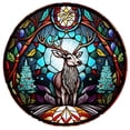 thumbnail image 1 of Stained Glass Window Sticker Anti-collision Window Cling Static Glass Decal Window Decor, 1 of 2