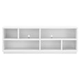 thumbnail image 2 of Evelyn&Zoe Bowman Rectangular TV Stand for TV's up to 75", White, 2 of 9