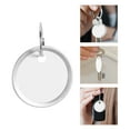 thumbnail image 2 of KAKOWELY metal rimmed key tags 60pcs Aluminum Rimmed Key Tags Round Paper Tags With Split Rings Writable Key Identification Tags For Car Keys And Door Keys, 2 of 4