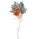 thumbnail image 5 of Ramo de flores de seda para respaldo de silla de boda | Decoración de rosas artificiales y hojas verdes | Accesorios florales para pasillos de hotel con lazo | Decoración romántica y duradera pa, 5 of 5