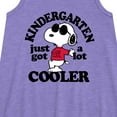 thumbnail image 2 of Peanuts - Kindergarten Just Got Cooler - Back to School - Toddler and Youth Girls A-line Dress, 2 of 5