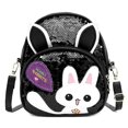 thumbnail image 2 of Bolsa Mochila de piel sintética para niños y niñas morral escolar con Ehuebsd lentejuelas y orejas de conejo bonito dibujo animado para libros guardería, 2 of 8