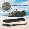 thumbnail image 5 of Burudani Mens Water Shoes Quick Dry Barefoot Aqua Athletic Shoes for Water Sports Outdoor Swim Hiking, 5 of 7
