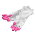thumbnail image 3 of Guantes de Lavavajillas antideslizantes, Guantes de Lavavajillas Múltiples de Pvc Sin Deslizamiento de Guantes de Lavavajillas Impermebles Ergonímicos para el Hogar, 3 of 8