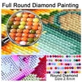 thumbnail image 3 of 5d Diamante Decoración De La Sala Pintura Pintura De Diamante Punto De Cruz Etiqueta De Diamante Completo Pintura De Diamante (5d Pintura De Diamante Gato 30 * 40 Cm, 3 of 4