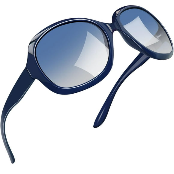 Joopin Polarized Sunglasses Womens Trendy Oversized Large Driving Sun Glasses Ladies UV Protective Big Sunnies Shades (Blue)