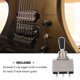 thumbnail image 5 of 1 interruptor de palanca de 3 vías para guitarra, Metal cerrado con punta negra para Lp Afortunado Sencillez, 5 of 5