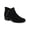 Black MC, variant on Womens Adelinee Faux Leather Almond Toe Ankle Boots