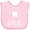 AD-Pink, variant on Inktastic I Got My First Tooth Announcement Boys or Girls Baby Bib
