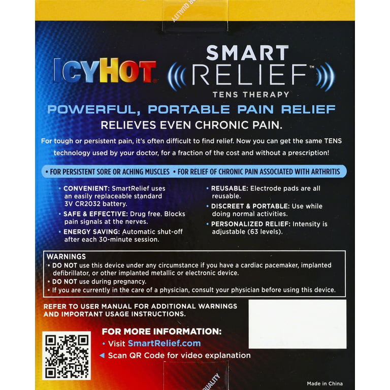  Customer reviews: Icy Hot SmartRelief TENS Therapy