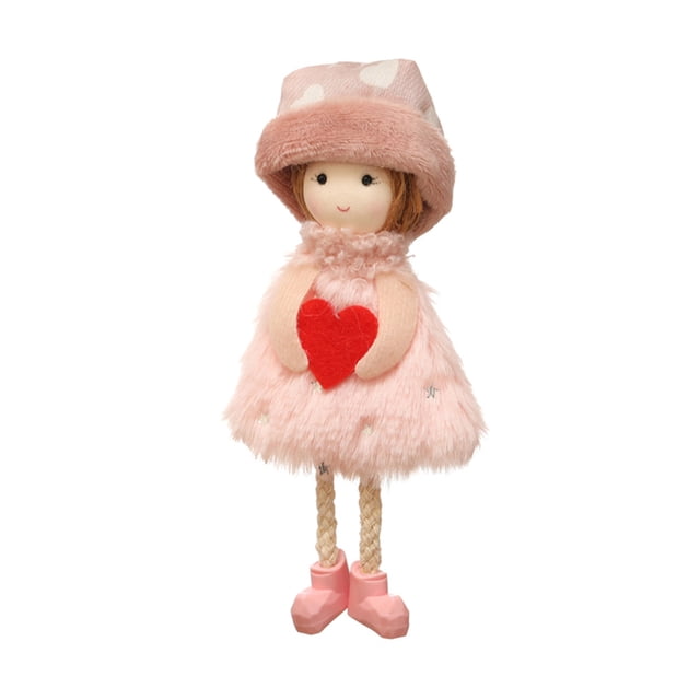 1 muñeco de peluche colgante creativo de dibujos animados con forma de ángel