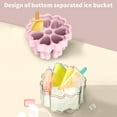 thumbnail image 5 of HengDidi 7-Cavity Reusable Popsicle Makers - DIY Ice Cream Molds with Easy Release Sticks, Freezer Safe Treat Trays for Homemade Frozen Desserts, 5 of 7