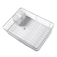 thumbnail image 3 of Dish Drainer, Space Saving Metal Dish Drying Rack  for Home, 3 of 7