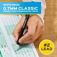 thumbnail image 3 of Paper Mate Mechanical Pencils, Write Bros. Classic #2 Pencil, Assorted Colors, 0.7mm, 24 Count, 3 of 5
