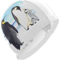 thumbnail image 1 of FYBTO Swimming Cap Watercolor Penguins Winter Animal Unisex Adult FYBTO Polyester, 1 of 4