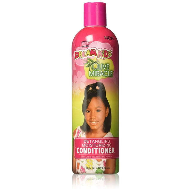 Acondicionador para niños African Pride Olive Miracle Dream, 12 onzas