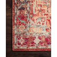 thumbnail image 3 of Loloi Nour Oriental Lava / Navy Area Rug, 3 of 6