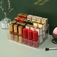 thumbnail image 3 of Wweixi Plastic Cosmetic Organizer Easy To Clean Multiple Compartments Travel Makeup Organizer Storage Stylish Appearance Large 9 grids 1Set, 3 of 6