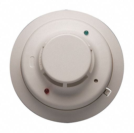 SYSTEM SENSOR 2WB Smoke Alarm,12/24 VDC, 2Wire,w/Base