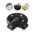 thumbnail image 4 of 5 Way Switch Direction Combination DIP Switch Office With Cap Button Control Indoor Home Durable Instrument Impact Resistant ABS, 4 of 5