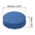 thumbnail image 2 of Uxcell 12mm Puntas de Taco de Billar Snooker, Paquete de 30, Azul, 2 of 5