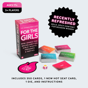 For The Girls by Relatable - The Viral Girls Night Game, Essential Bachelorette Party Game