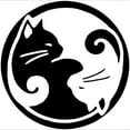 thumbnail image 3 of CafePress - Yin Yang Cats: T Shirt - Men's Classic Graphic T-Shirt, 3 of 4