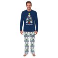 thumbnail image 3 of Soccer Christmas Tree Matching Pajamas For Family And Dog, Soft Cotton And Poly Blend, 2 Pieces, 3 of 7