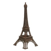 Decmode Traditional 12 Inch Iron Eiffel Tower Sculpture